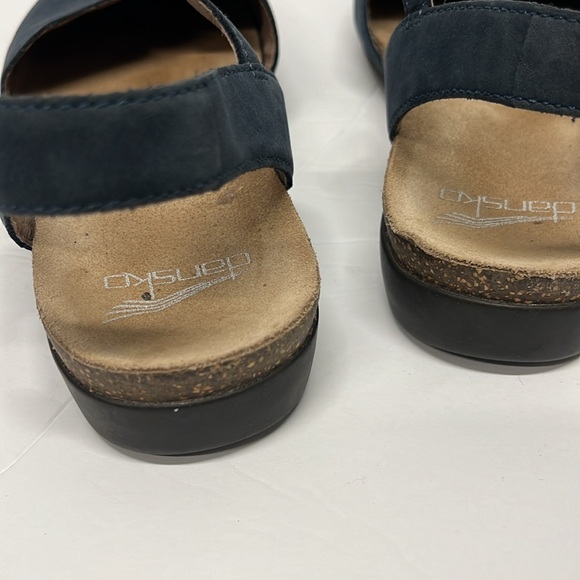 Dansko Rowan Navy Milled Nubuck Mary Jane women’s shoe size 6.5-7 (37) - Picture 6 of 10